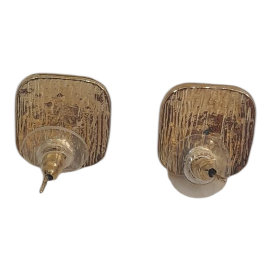 Pearl Square Earrings