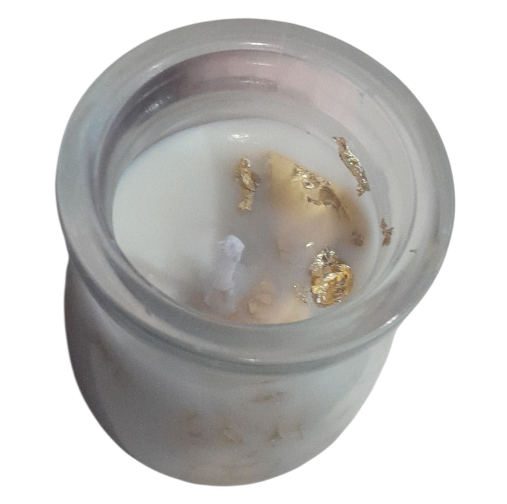 Home made Golden Flake Candle